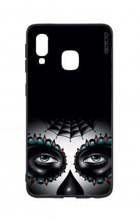 Samsung A40 WHT Two-Component Cover - Calavera Eyes