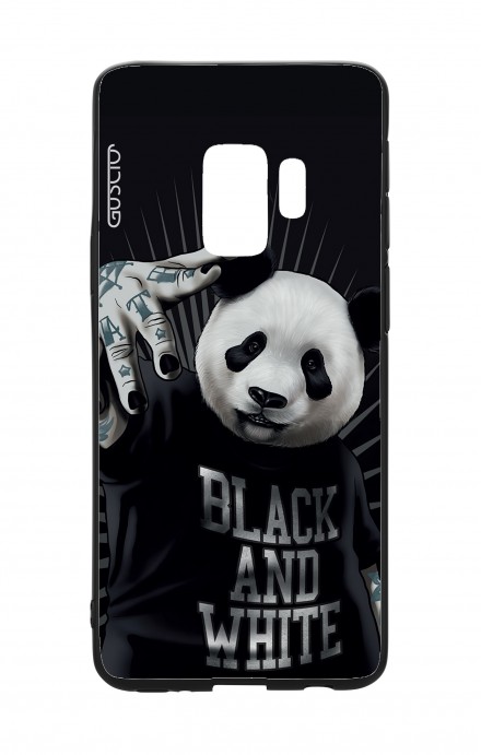 Cover Bicomponente Samsung S9Plus  - Panda rap