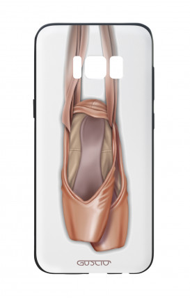 Samsung S8 White Two-Component Cover - WHT Ballet Tips