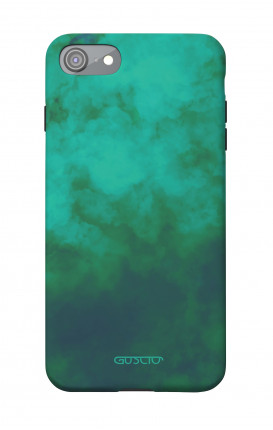 Soft Touch Case Apple iPhone 7/8/SE - Emerald Cloud