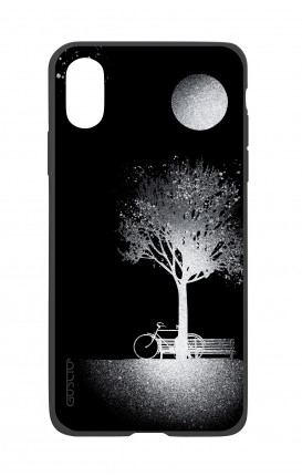 Apple iPhone XR Two-Component Cover - Moon and Tree