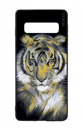 Samsung S10Plus WHT Two-Component Cover - Neon Tiger