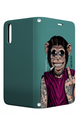 Case STAND Huawei P20 - Monkey's always Happy
