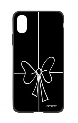 Apple iPhone X White Two-Component Cover - Bow Outline