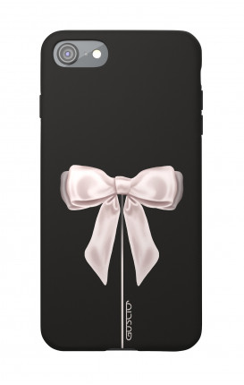 Soft Touch Case Apple iPhone 7/8/SE - Satin White Ribbon