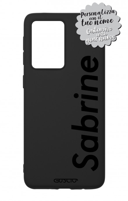 Cover Rubber Samsung S20 Ultra - Nome Sabrine max 13 caratteri
