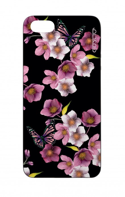Apple iPhone 5 WHT Two-Component Cover - Cherry Blossom