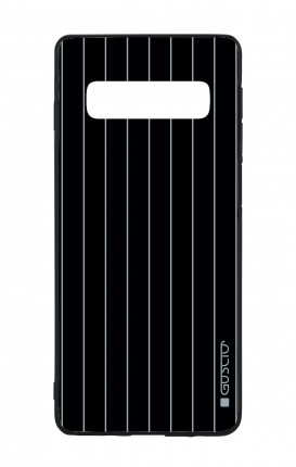 Cover Bicomponente Samsung S10Plus  - Righe Classiche