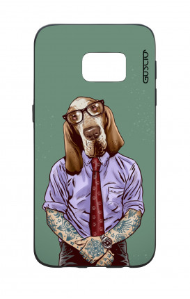 Samsung S7 WHT Two-Component Cover - Italian Hound