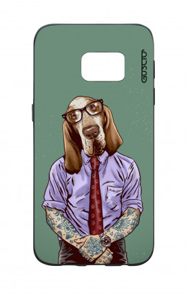 Cover Bicomponente Samsung S7  - Bracco italiano tatuato