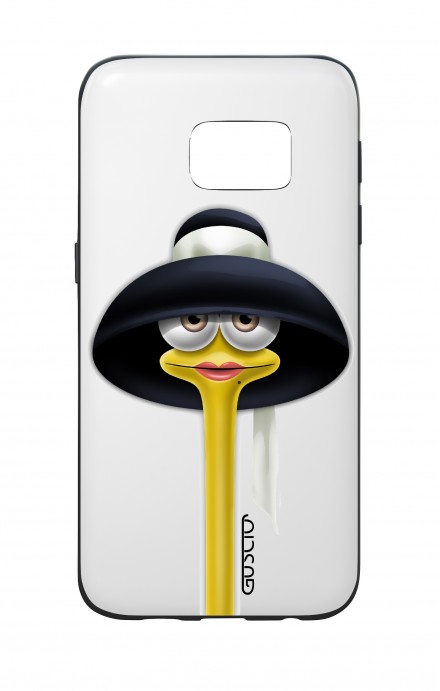 Samsung S7 WHT Two-Component Cover - Yellownecks hat 