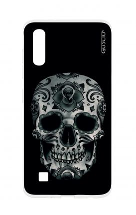 Cover TPU TRS Sam A10 - Dark Calavera Skull
