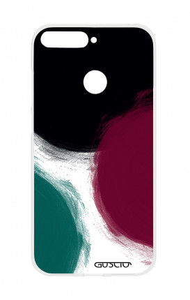 Cover TPU HUAWEI P SMART - Grandi pois 