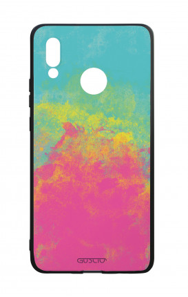 Cover Bicomponente Huawei P20Lite - Mineral FuxiaTiffany