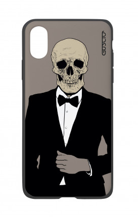Apple iPhone XR Two-Component Cover - Tuxedo Skull