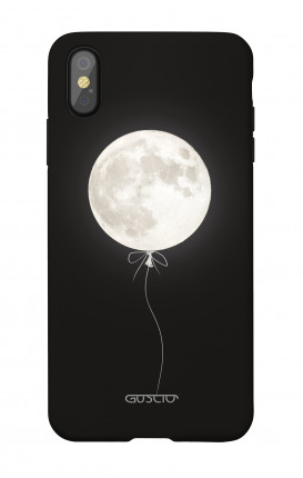 Soft Touch Case Apple iPhone XS MAX - Moon Balloon