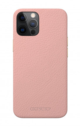 Luxury Leather Case Apple iPhone 12 MINI PASTEL PINK - Neutro