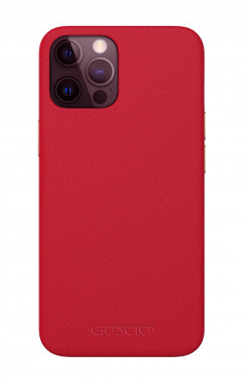 Luxury Leather Case Apple iPhone 12 MINI RUBY RED - Neutro