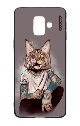 Samsung J6 2018 WHT Two-Component Cover - Linx Tattoo