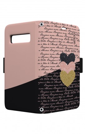 Case STAND VStyle EARS Samsung S10 Plus - Hearts on words