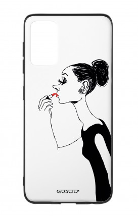 Cover Bicomponente Samsung S20Plus  - Miss con rossetto