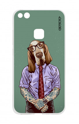 Cover TPU Huawei P10 Lite - Bracco italiano tatuato