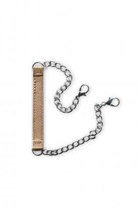 CHAIN_Hand Strap + PU_GLD - Neutro