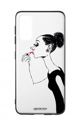 Cover Samsung S20 - Lady with Lipstick