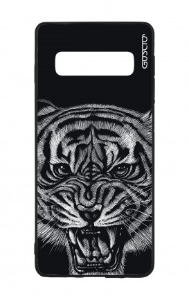 Cover Bicomponente Samsung S10 - Tigre nera