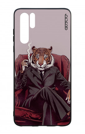 Cover Bicomponente Huawei P30PRO - Tigre elegante