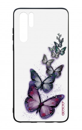 Huawei P30PRO WHT Two-Component Cover - Butterflies