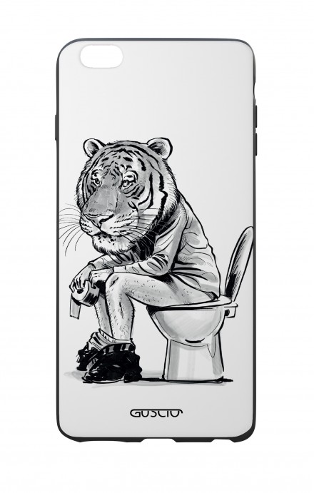 Apple iPhone 6 WHT Two-Component Cover - Tiger on WC