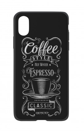 Apple iPhone X White Two-Component Cover - Coffee Style