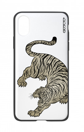 Apple iPhone X White Two-Component Cover - WHT JapanVintageTiger