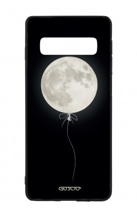 Samsung S10 WHT Two-Component Cover - Moon Balloon