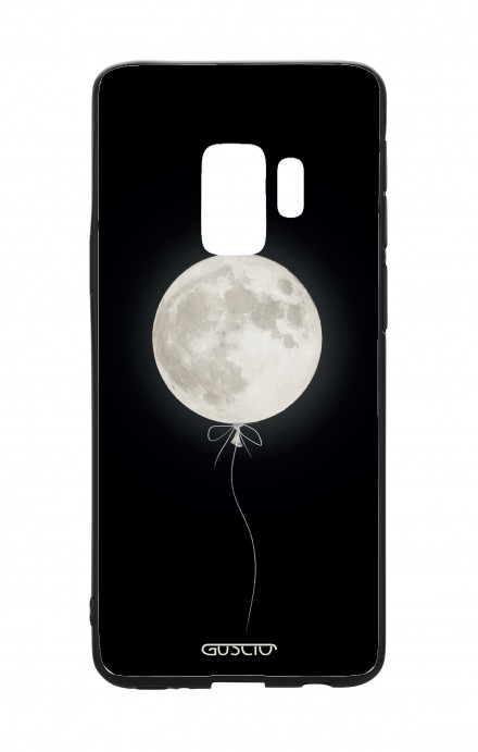 Samsung S9 WHT Two-Component Cover - Moon Balloon