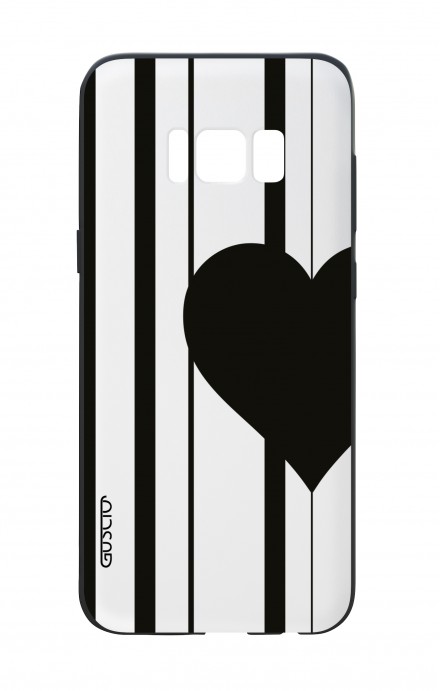 Samsung S8 Plus White Two-Component Cover - Half Heart