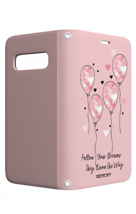 Case STAND VStyle Samsung S10e - Pink Balloon