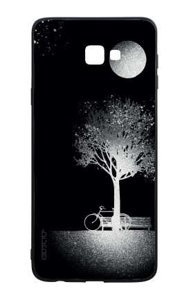 Samsung J4 Plus WHT Two-Component Cover - Moon and Tree
