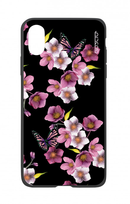Apple iPhone X White Two-Component Cover - Cherry Blossom