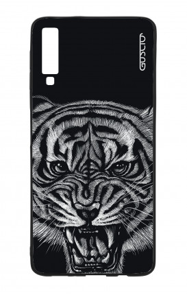 Cover Bicomponente Samsung A70  - Tigre nera