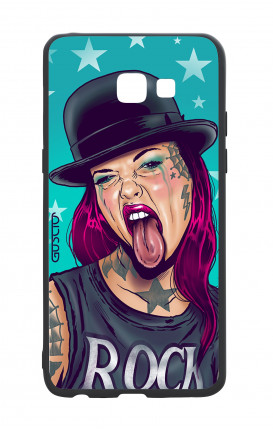 Cover Bicomponente Samsung A5 2017 - Ragazza linguaccia