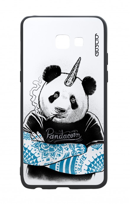 Samsung A5 2017 White Two-Component Cover - WHT Pandacorn Tattoo