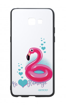 Samsung A5 2017 White Two-Component Cover - We Love Flamingo