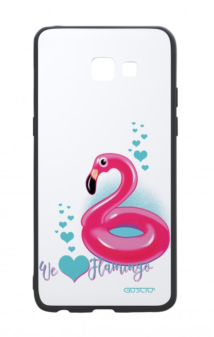 Cover Bicomponente Samsung A5 2017 - We love Flamingo