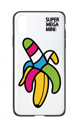 Apple iPhone X White Two-Component Cover - Banana