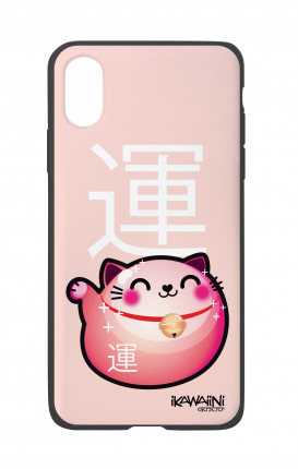 Apple iPhone X White Two-Component Cover - Japanese Fortune cat Kawaii