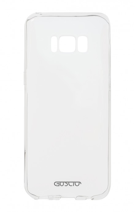 Cover Crystal TPU Samsung S8 - Logo