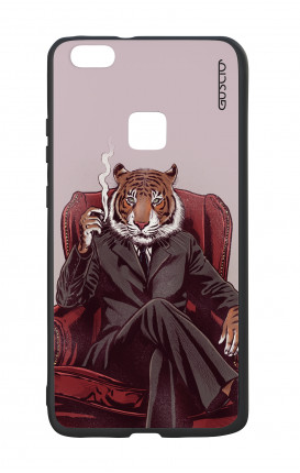 Huawei P10Lite White Two-Component Cover - Elegant Tiger
