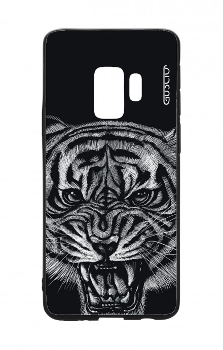 Samsung S9Plus WHT Two-Component Cover - Black Tiger